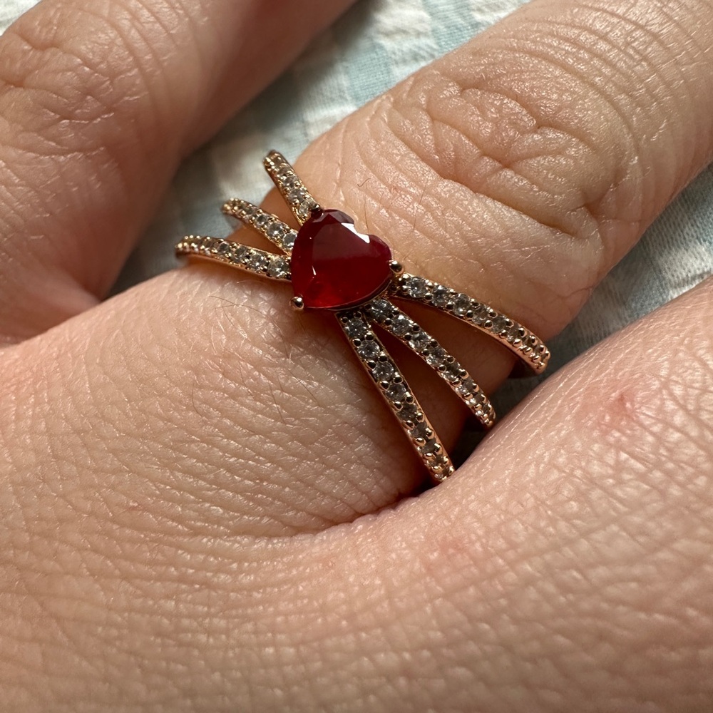 Red Heart Ring